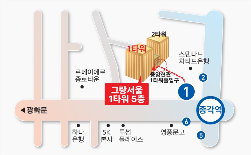 오시는길